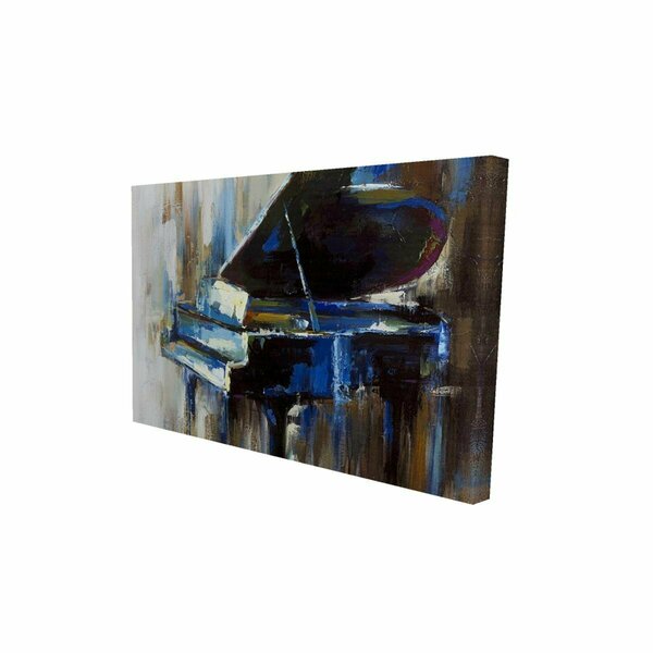 Begin Home Decor 20 x 30 in. Abstract Grand Piano-Print on Canvas 2080-2030-MU14